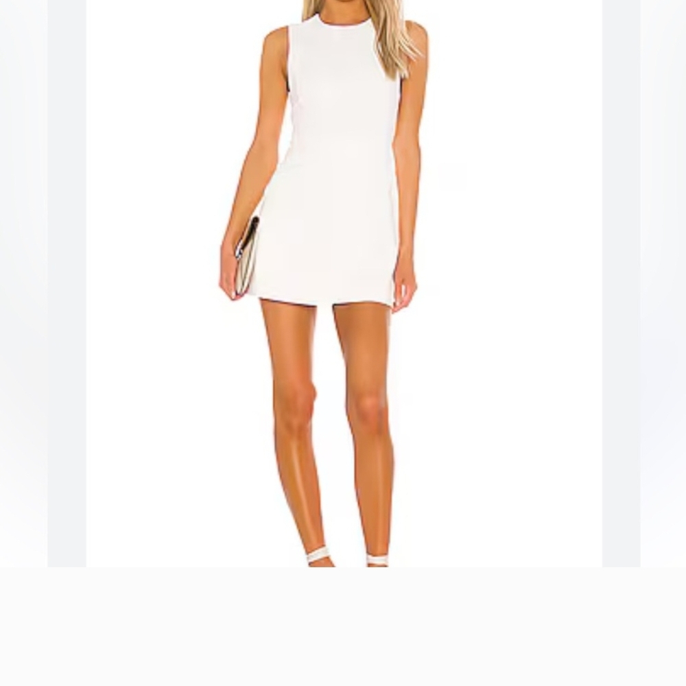 Alice + Olivia White Mini Dress Sz 4